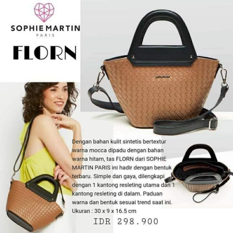 Tas Selempang Wanita Tas Florn Sophie Martin Promo