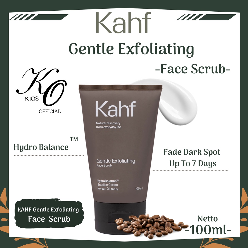 Kahf Gentle Exfoliating Face Scrub 100ml