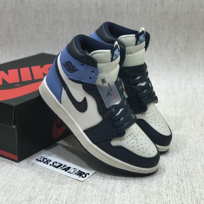 how much is the blue and white jordans