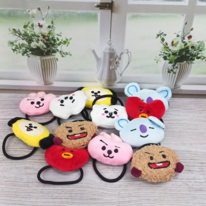 Kunciran Anak Isi 6Pcs Ikat Rambut Boneka Kekinian Ala Kpop