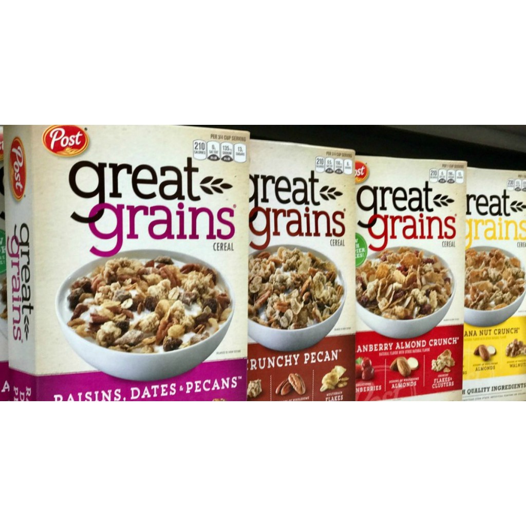 

POST GREAT GRAINS banyak varian rasa