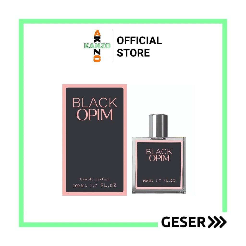 Kanzo - Parfum Black Opim 100ml Premium / Parfum Black Opim 100ml Murah / Parfum Wanita Wangi Tahan Lama