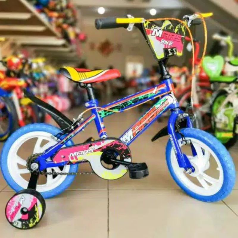 SEPEDA BMX ANAK / SEPEDA RODA EMPAT / SEPEDA RODA 4 / BMX POLYGON / BMX UNITED / MARSBIKE 12 BAN EVA
