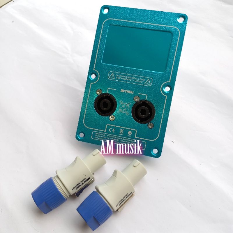 PANEL BOX SPEAKER PLAT BESI TEBAL PLUS SPIKON 2 BUAH