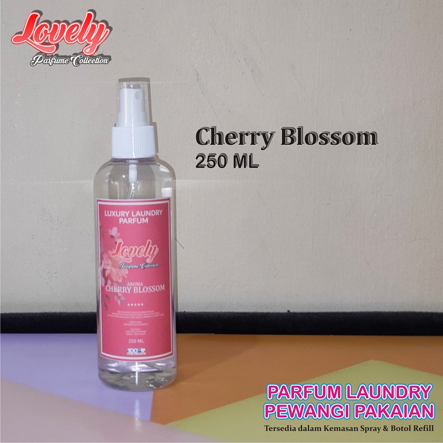 PEWANGI PARFUM LAUNDRY AROMA CHERRY BLOSSOM GRADE A BOTOL SPRAY