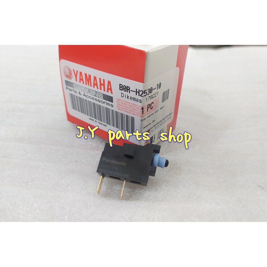 SWITCH SWIT REM BELAKANG KIRI AEROX 155 2019-2020 &amp; NEW CONNECTED ORIGINAL YGP B0R-H2530-10