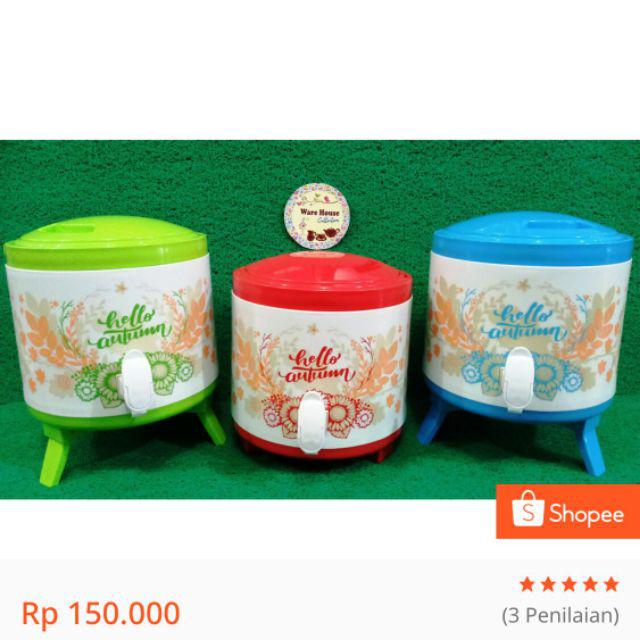 Drink Jar Roma Global Eagle / Tempat Air Minum / Termos Air Panas Dingin 6 Liter Aluminium