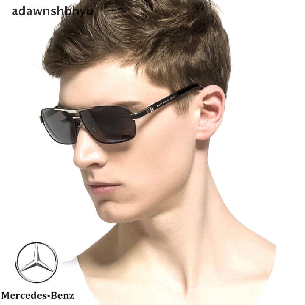 Adawnshbhyu Mercedes Benz Kacamata Fashion Pria Polarized Mirror Classic Metal Eyeglasses