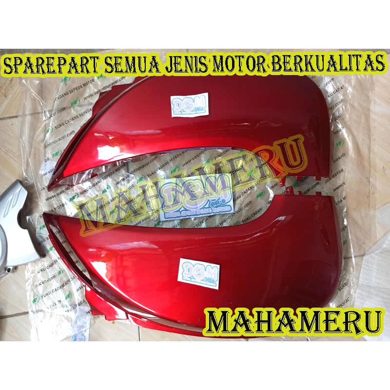 COVER BODY HONDA SCOOPY FI MERAH / COVER KANAN KIRI HONDA SCOOPY FI 2014 MERAH