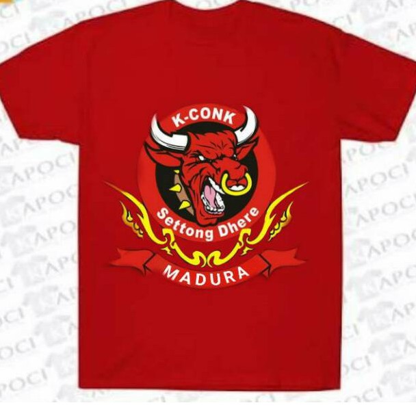 KAOS COMBED 30S MADURA FC KCONK SETTONG DHERE DEMI JANJI MADURA SAMPAI MATI MADURA