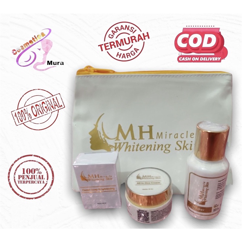 harga paketan - MH miracle skin whitening terbaru !!! MH terbaru miracle skin whitening