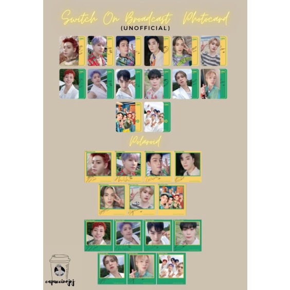 Switch On Broadcast Photocard