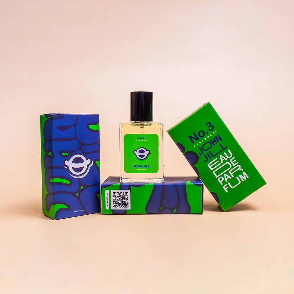John&amp;Jill Unisex 03 Bundling Oversize Shortsleeve + Unisex Perfume No. 3