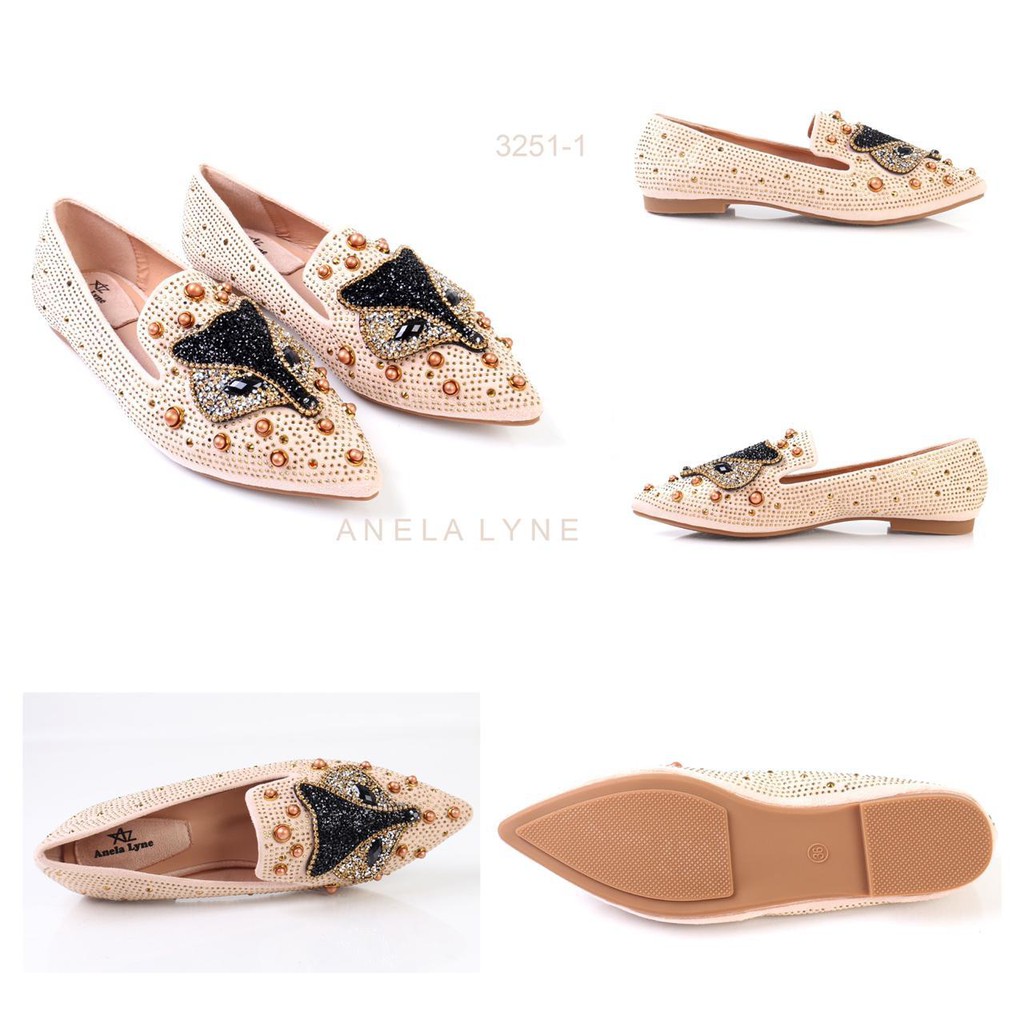 FLAT SHOES SEPATU FLAT ANELA LYNE J 3251-1