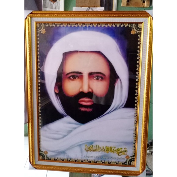 Figura Foto Tuan Syekh Abdul Qodir Al Jailani 50x70