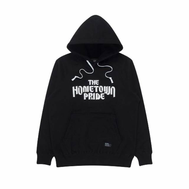 Sweater hoodie the hometown pride keren kekinian varian black full katun flecee
