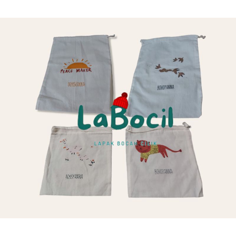 BOHOPANNA - TAS CANVAS - CANVAS BAG BOHOPANNA - TOTE BAG - CANVAS BAG - TAS TOTE - TAS BOHOPANNA - T