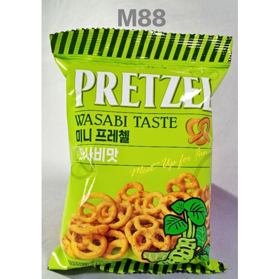 

Samjin- Pretzel Wasabi Taste 85gr (rasa Wasabi)