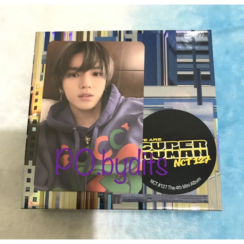 READY STOCK Kihno Kit NCT127 Super Human SUHUM UNSEALED PHOTOCARD TAEYONG SUPERHUMAN