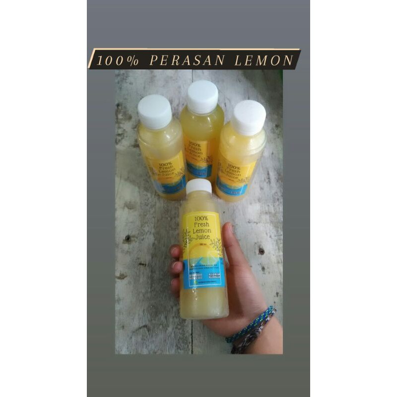 

100% Lemon Peras 250ml botol