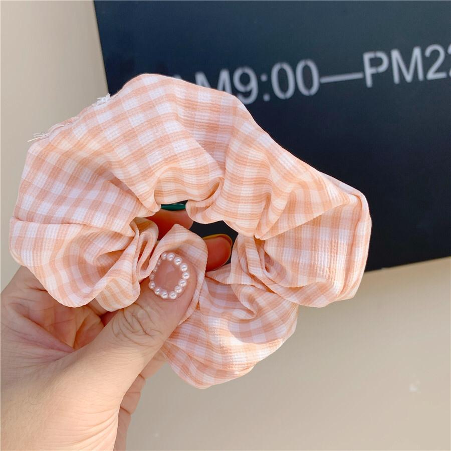 ☀ INDOLAND ☀ R184 Korea Ikat Rambut Kain Karet Wanita Scrunchie Elastis Kisi Tali Aksesoris Rambut