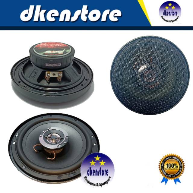 Speaker pintu mobil coaxial Embassy EX602 2pcs