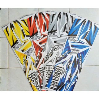 Sticker Striping Variasi Motif Ori Honda Cbr 150 Thailand Cbr 150 Old Cbr 150 Cbu Cbr 150 Lama Shopee Indonesia