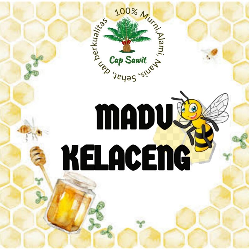 

madu kelaceng / madu kelulut murni dan manis 600ml