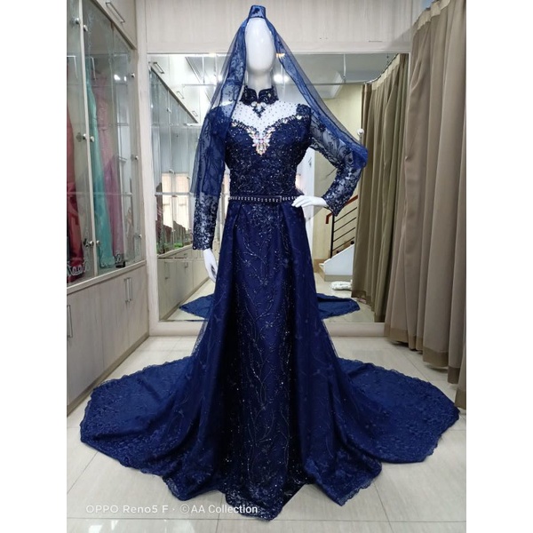 baju koto gadang moderen/gaun nikah moderen.