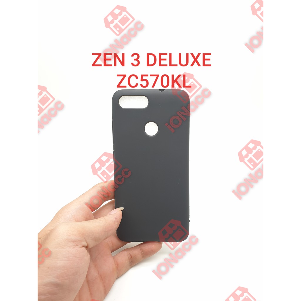 CASE SLIM MATTE ZENFONE 3 DELUXE ZC570KL BLACK MATTE CASE