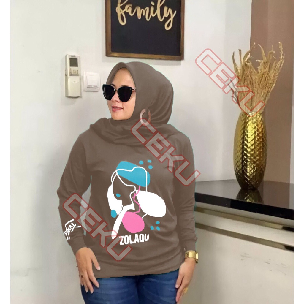 Atasan Wanita Muslimah // Atasan Wanita Termurah // Atasan Wanita Terlaris // Kaos Wanita // Atasan Wanita Lengan Panjang Zolaqu // ATASAN ZOLAQU (COD) BAJU WANITA LENGAN PANJANG / ATASAN WANITA KEKINIAN / KAOS WANITA TRENDY / ATASAN WANITA TERBARU 2021