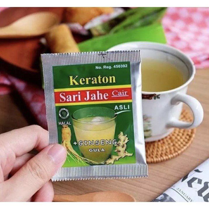 

Keraton Sari Jahe Cair Minuman 30ml isi 6's / 12's