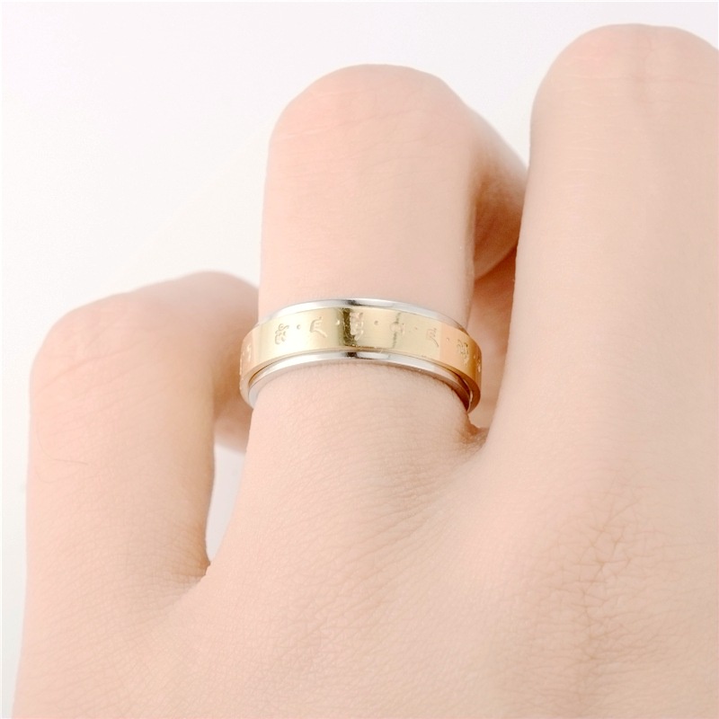 Cincin Titanium Wanita Mata Berlian Anti Karat