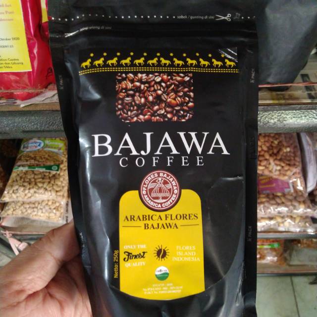 

Bubuk kopi Asli Arabica Bajawa Flores 250 gr