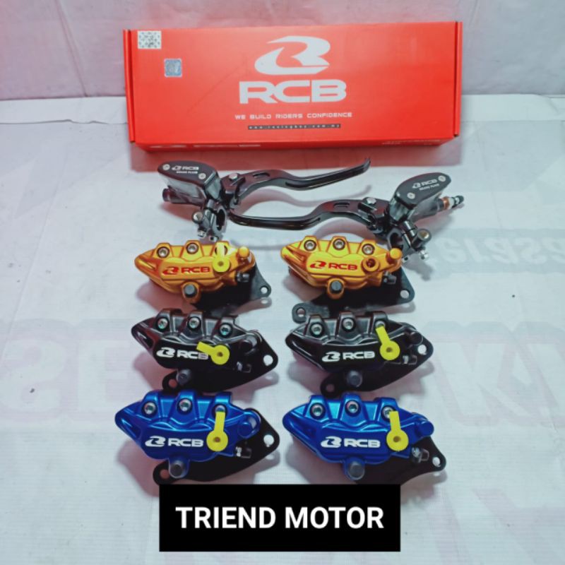 Paketan Master Rem Kanan Kiri RCB Kaliper Depan Belakang RCB NMAX OLD NMAX NEW 2020