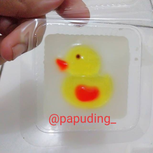 

Puding karakter bebek / snack box