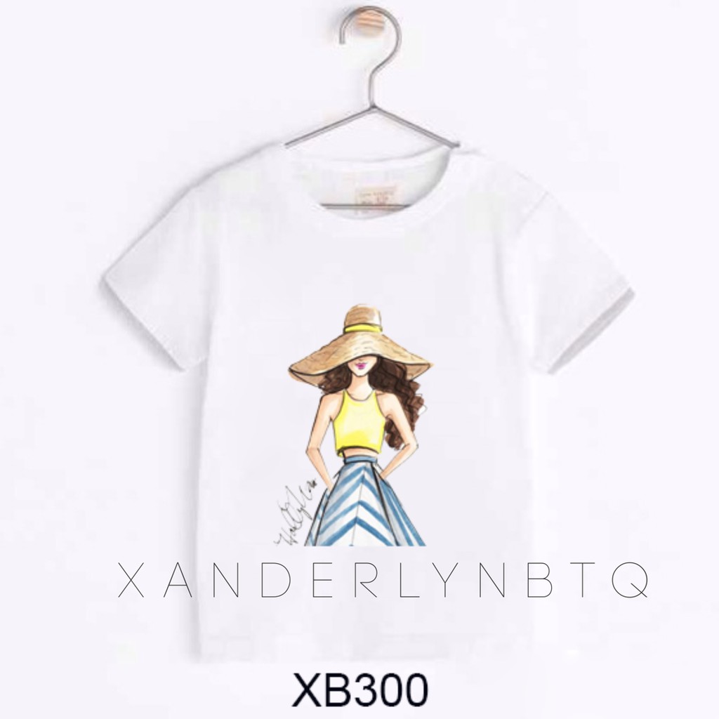 Kaos Custom tee GIRL CODE : XB300