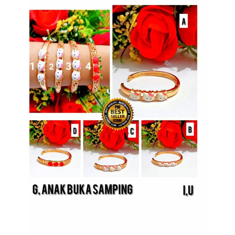 Gelang tangan anak anak kolong Kerincing Terbaru RO-27
