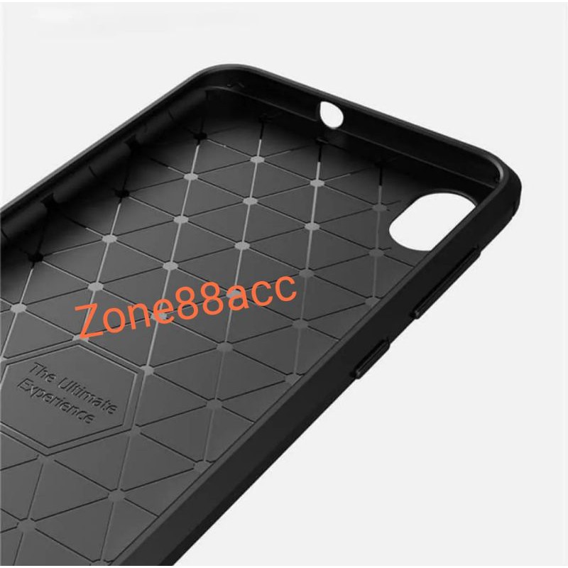 Vivo Y90 Silicon Case Softcase Ipaky Carbon Cover Casing