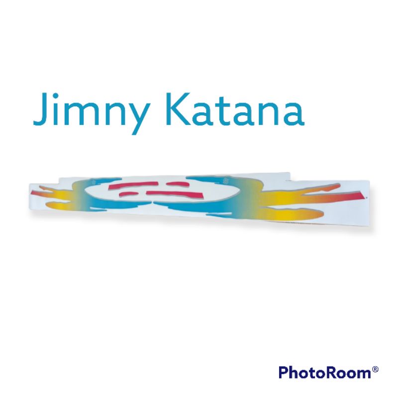sticker striping Jimny katana lama