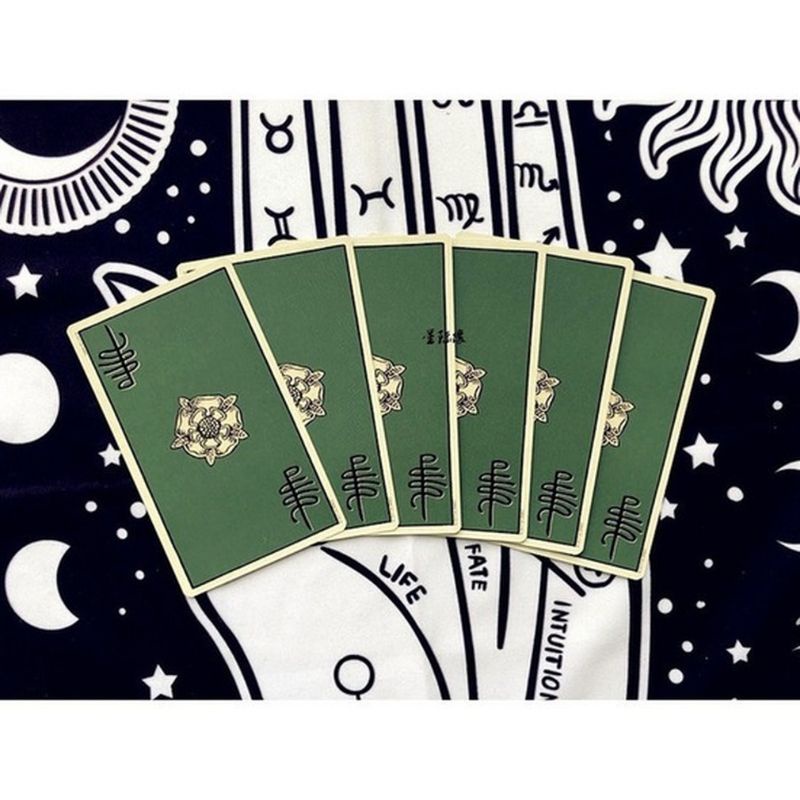 [BISA COD] Kartu Tarot Borderless Edition Smith-Waite Tarot Deck isi 84 Cards dan Buku Instruksi