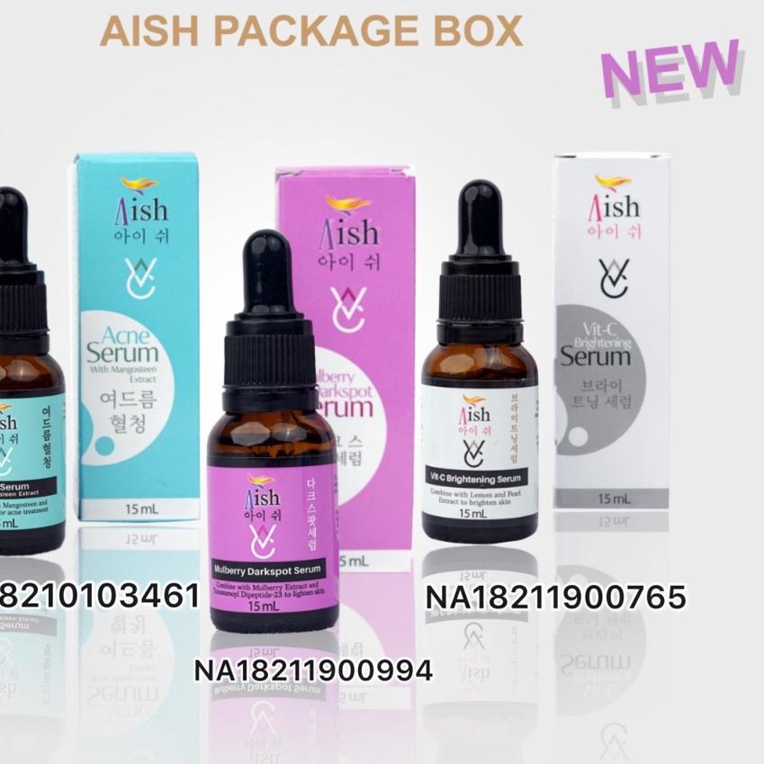 ✬ AISH | SERUM AISH | AISH SERUM ACNE/ DARK SPOT/ BRIGHTENING ASLI KOREA 100% ORIGINAL ✪