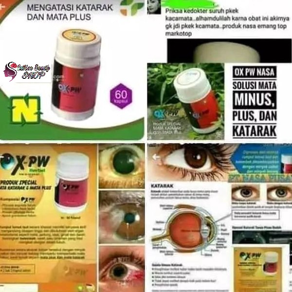 OXPW - Obat Mata Katarak & Mata Plus Tanpa Operasi