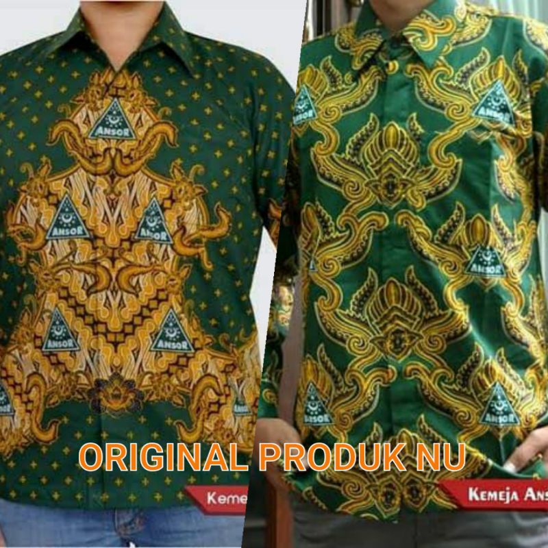Batik Ansor, batik ansor panjang, batik ansor nasional, batik GP Ansor, baju Ansor, baju ansor panja