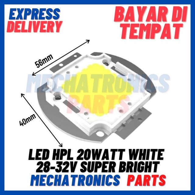 [DSP-9331] LED HPL 20WATT WHITE 28-32V SUPER BRIGHT