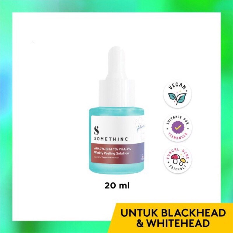 SOMETHINC AHA 7% BHA 1% PHA 3% WEEKLY PEELING SOLUTION