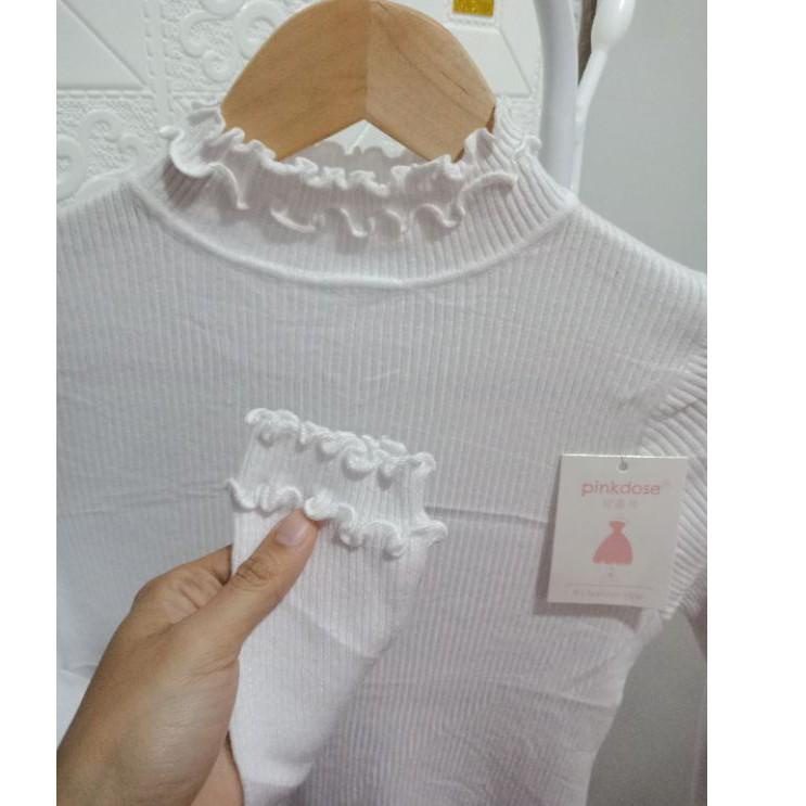 [KODE PRODUK 7DE0Q7978] BODYFIT MANSET KRIWIL RAJUT PREMIUM IMPORT PINKDOSE 23164