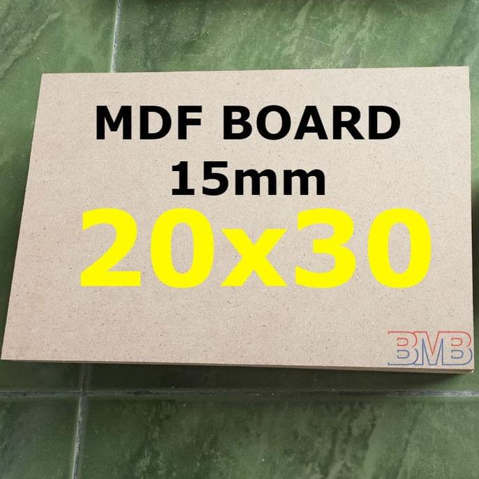 Mdf Board 15Mm Ukuran 20Cm X 30Cm Belimas89 Segera Dapatkan