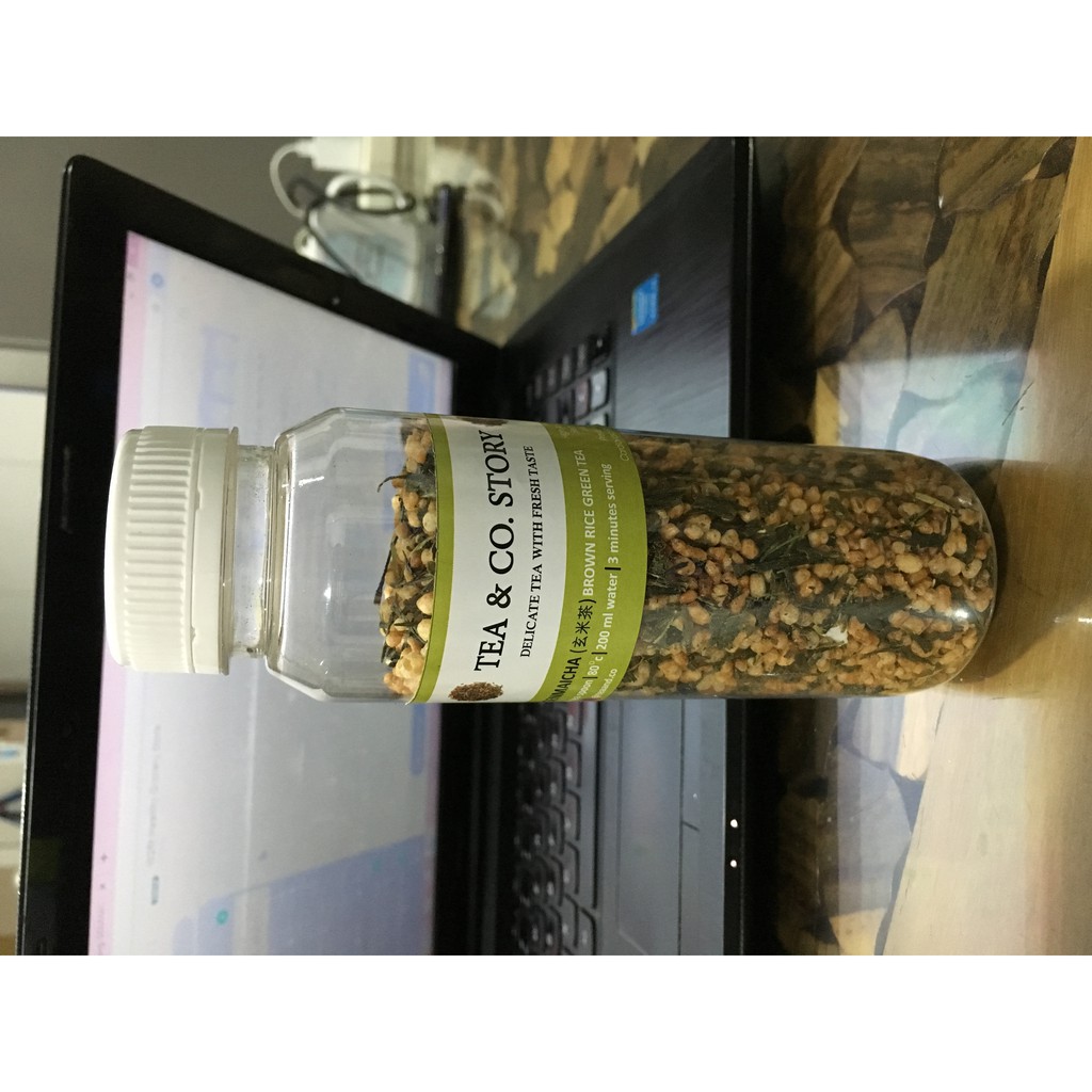 Teh Hijau Jepang GENMAICHA ASLI JEPANG Japanese Green Tea Ocha 75 gr