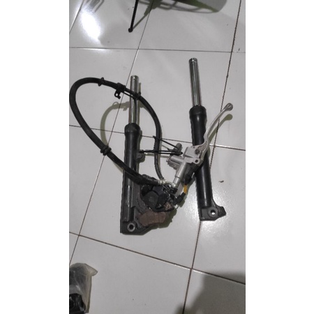 Shok/As Shock Depan Yamaha Fino 125 Fullset Barang Asli Original